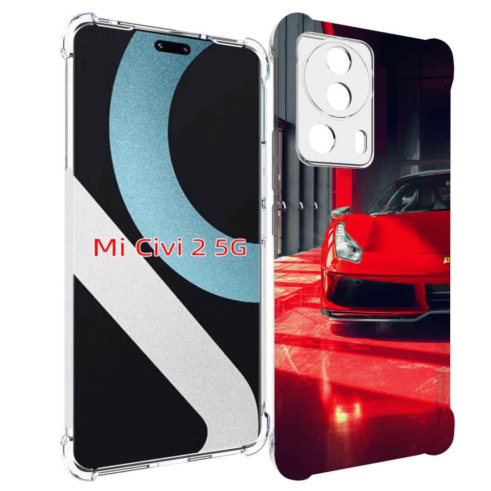 

Чехол MyPads ферра для Xiaomi Civi 2, Прозрачный, Tocco
