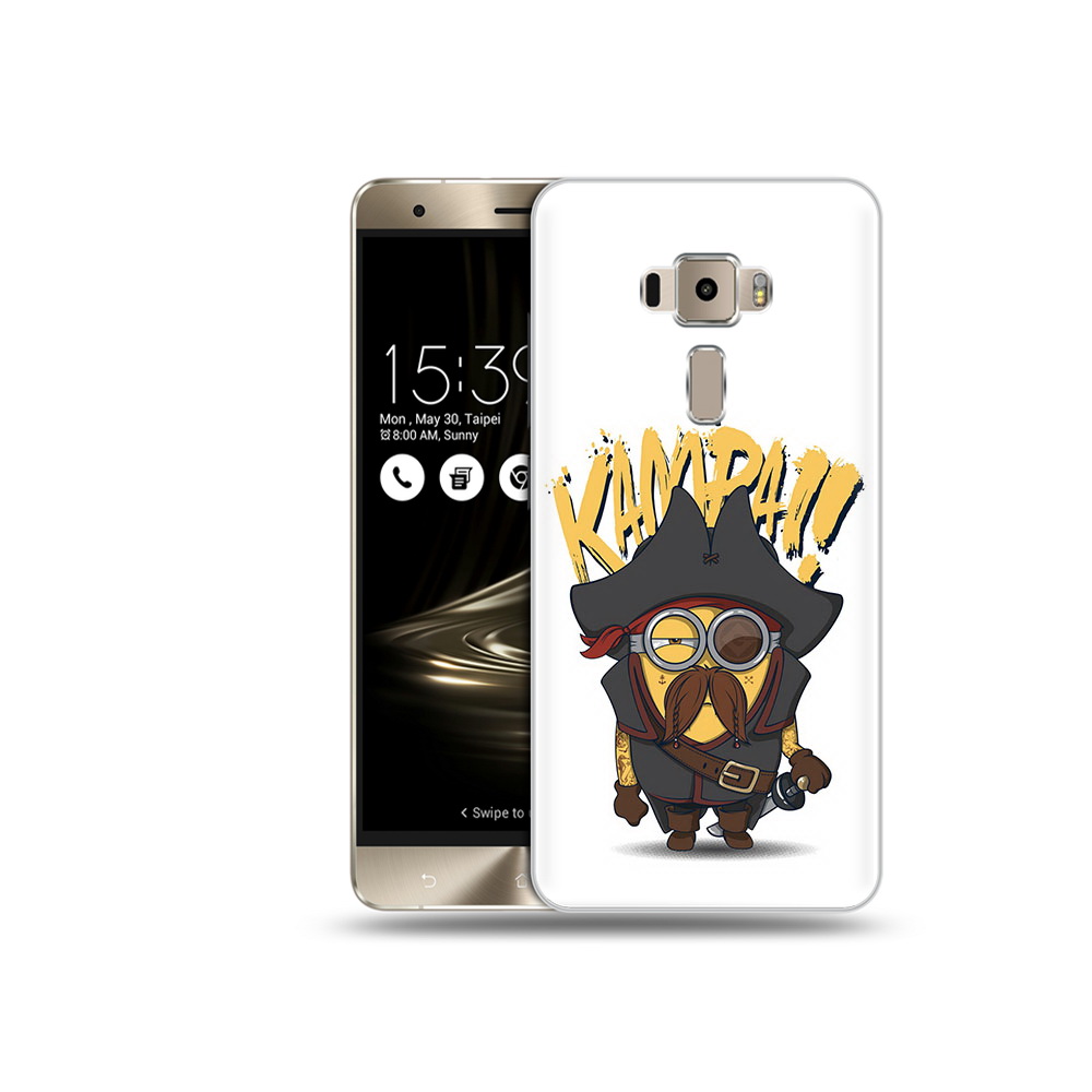 

Чехол MyPads Tocco для Asus ZenFone 3 Neo (ZE520KL) миньон пират (PT38045.651.476), Прозрачный, Tocco