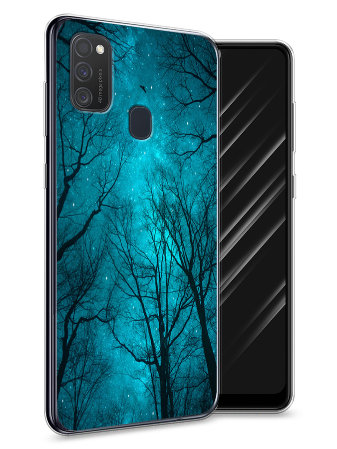 

Чехол Awog на Samsung Galaxy M21 "Сказочный лес", Разноцветный, 29750-4