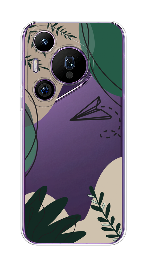 

Чехол на Huawei Pura 70 Pro/70 Pro Plus "Secret Garden", Зеленый;бежевый;черный, 6124450-1