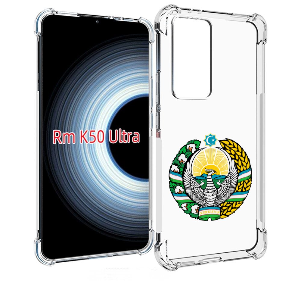 

Чехол MyPads герб-узбекистана для Xiaomi 12T / Redmi K50 Ultra, Прозрачный, Tocco