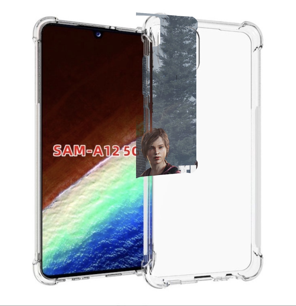 

Чехол MyPads Одни из нас Джоэл и Элли для Samsung Galaxy A12 (SM-A125F) 2020/21, Прозрачный, Tocco