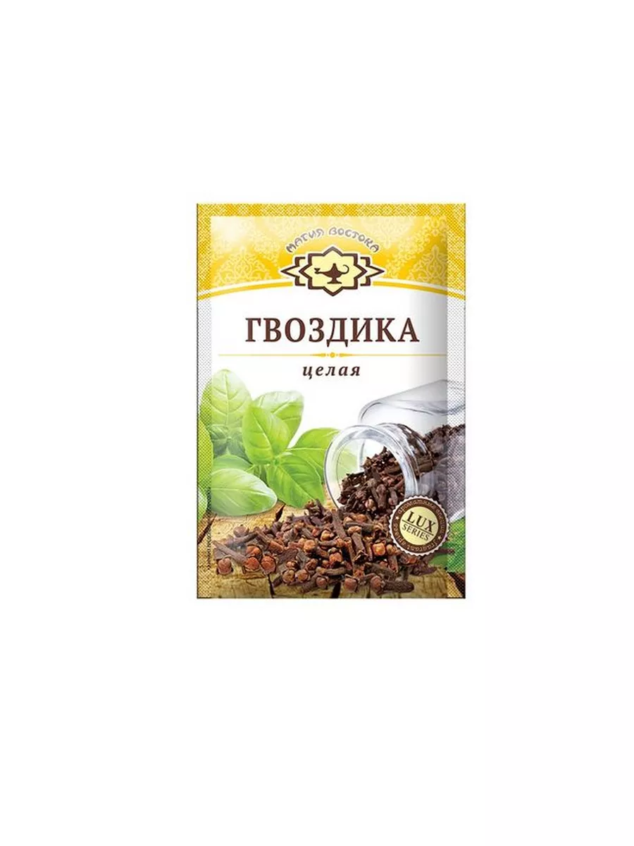 

Приправа МАГИЯ ВОСТОКА Гвоздика, Люкс целая, 25 г х 3 шт, Гвоздика