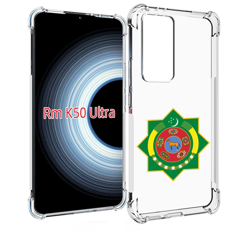 

Чехол MyPads герб-туркменистан для Xiaomi 12T / Redmi K50 Ultra, Прозрачный, Tocco