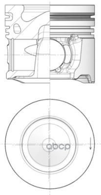 

Поршень KOLBENSCHMIDT Dm.75.00x2.5x1.95x2.0 +0.60 Ford Duratorg 1.6 Tdci; Psa Dv6c; Volvo