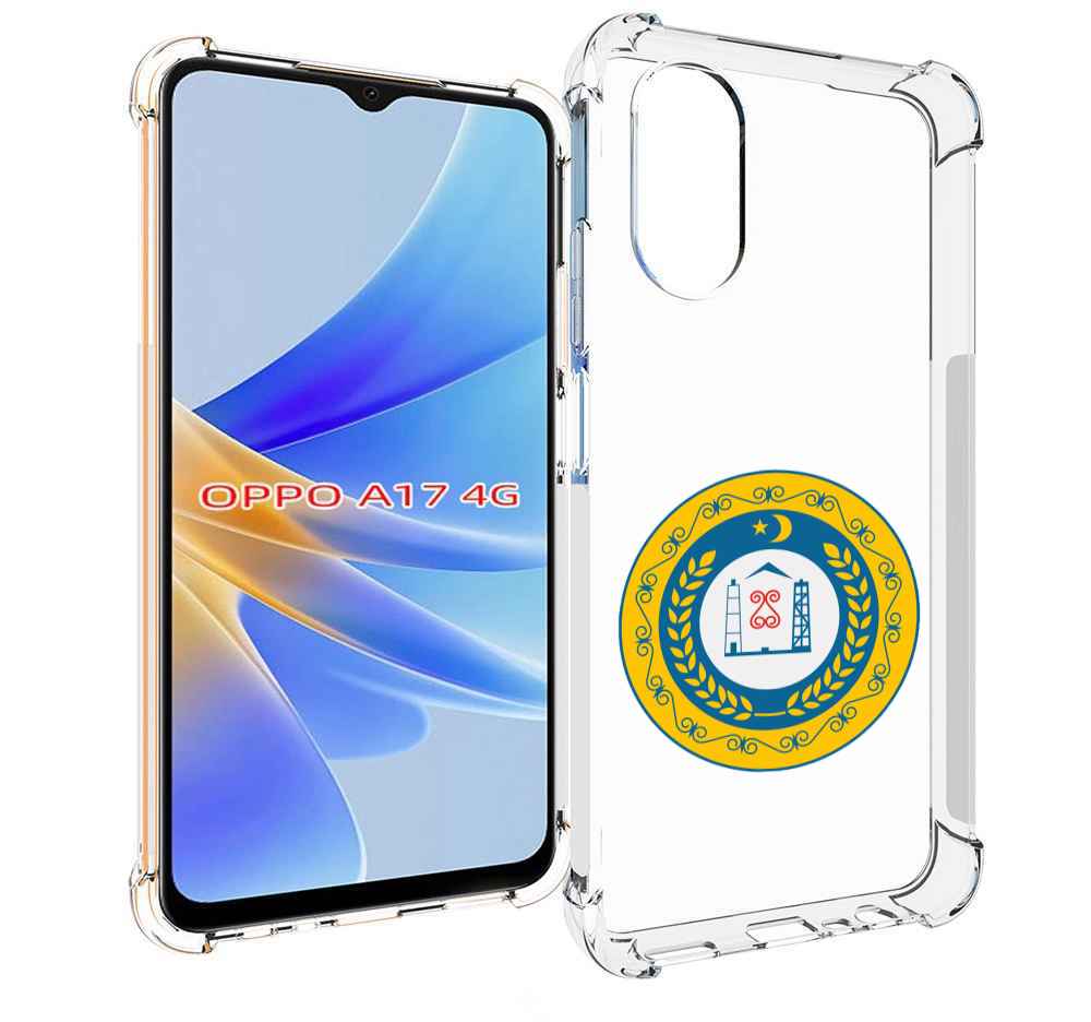 

Чехол MyPads герб-чечня для OPPO A17, Прозрачный, Tocco