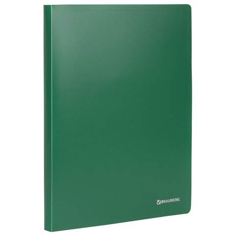 

Папка на 2 кольцах Brauberg 227497, 10 штук, Зеленый
