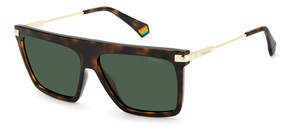 Солнцезащитные очки мужские Polaroid PLD-20514108658UC зеленые