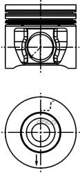 

Поршень KOLBENSCHMIDT 40830600 Ford Transit 2.4tdci H9fa; Jxfa; H9fb 04-