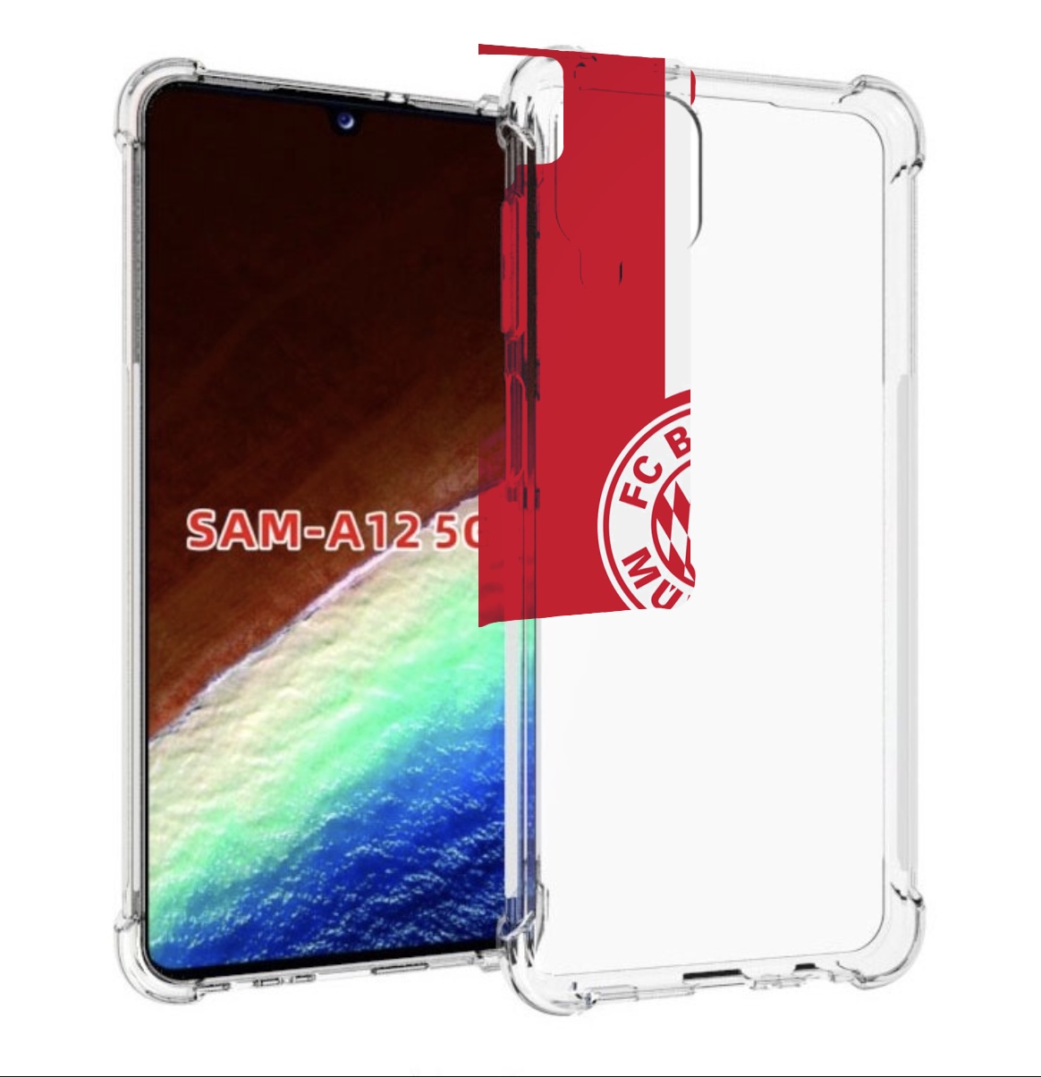 

Чехол MyPads Мюнхен для Samsung Galaxy A12 (SM-A125F) 2020/21/A12 Nacho SM-A127F, Прозрачный, Tocco