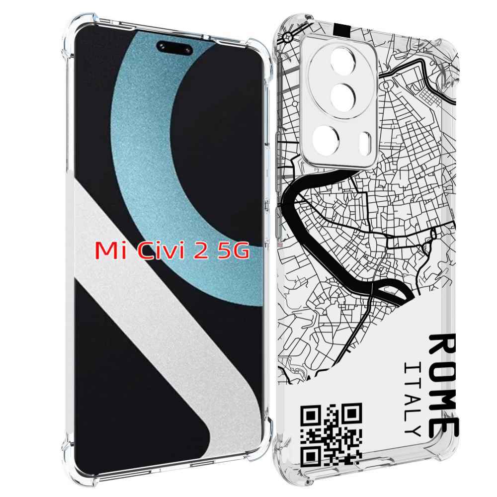 

Чехол MyPads схема-рим для Xiaomi Civi 2, Прозрачный, Tocco