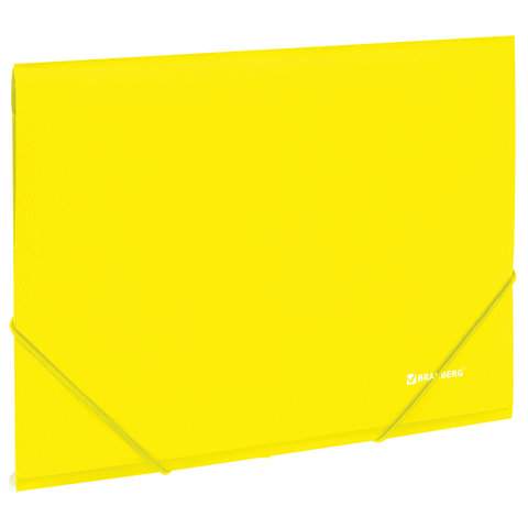 

Папка на резинках Brauberg 227461, 10 штук, Желтый