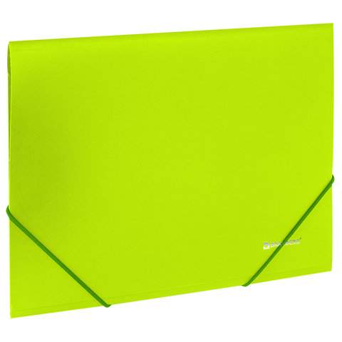 

Папка на резинках Brauberg 227460, 10 штук, Зеленый