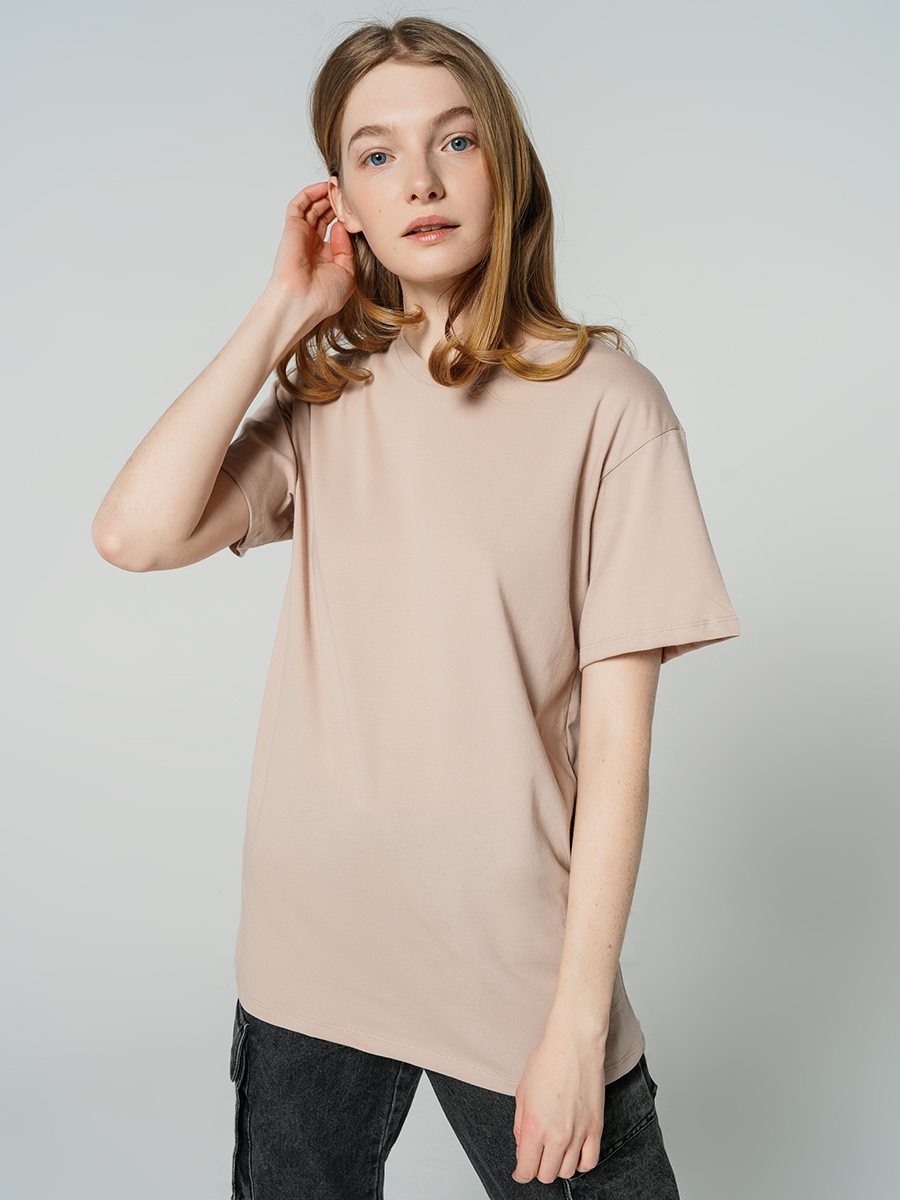 

Футболка женская ТВОЕ 80635 бежевая L, 80635