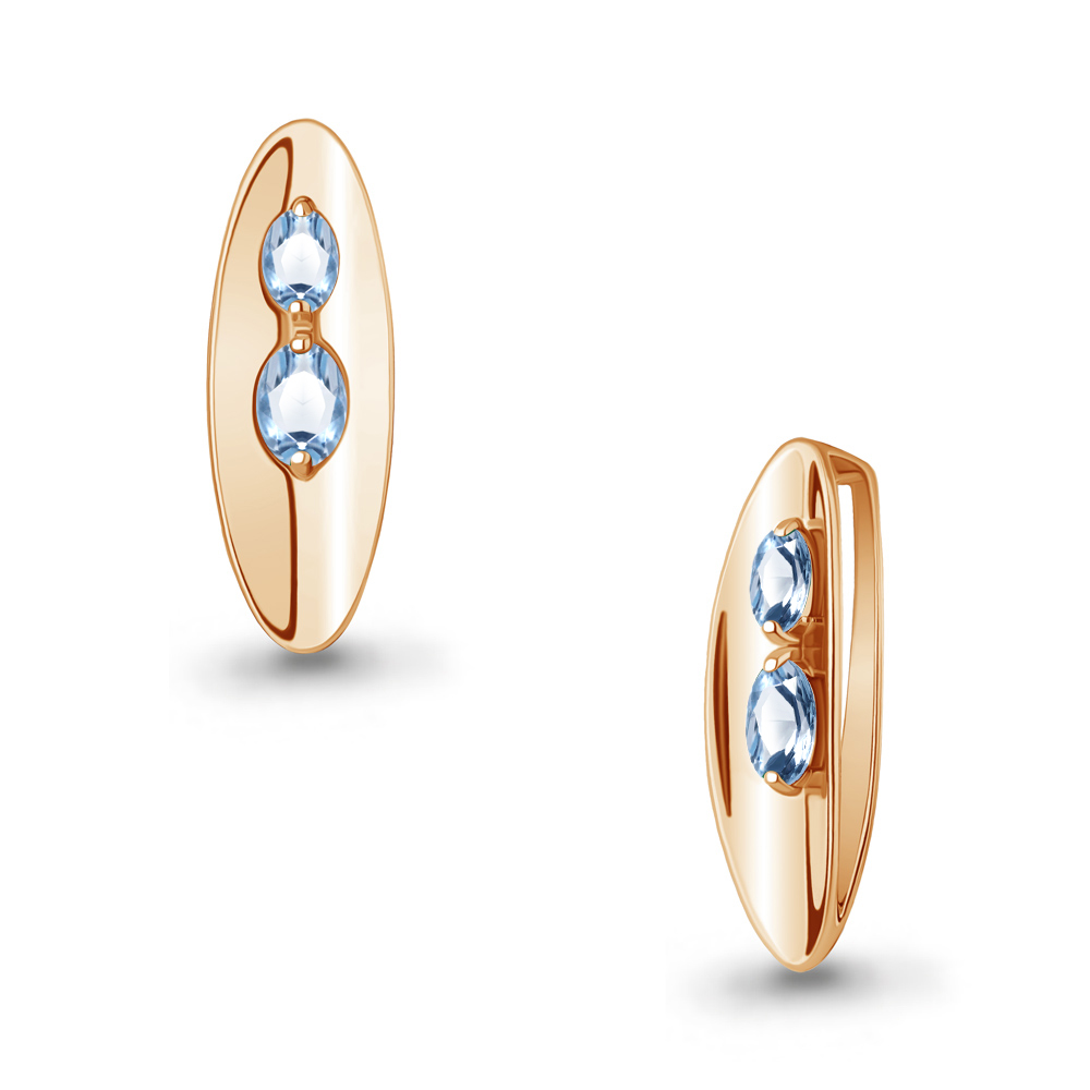 

Подвеска из серебра с топазом Aquamarine 2528205, 2528205_925_з
