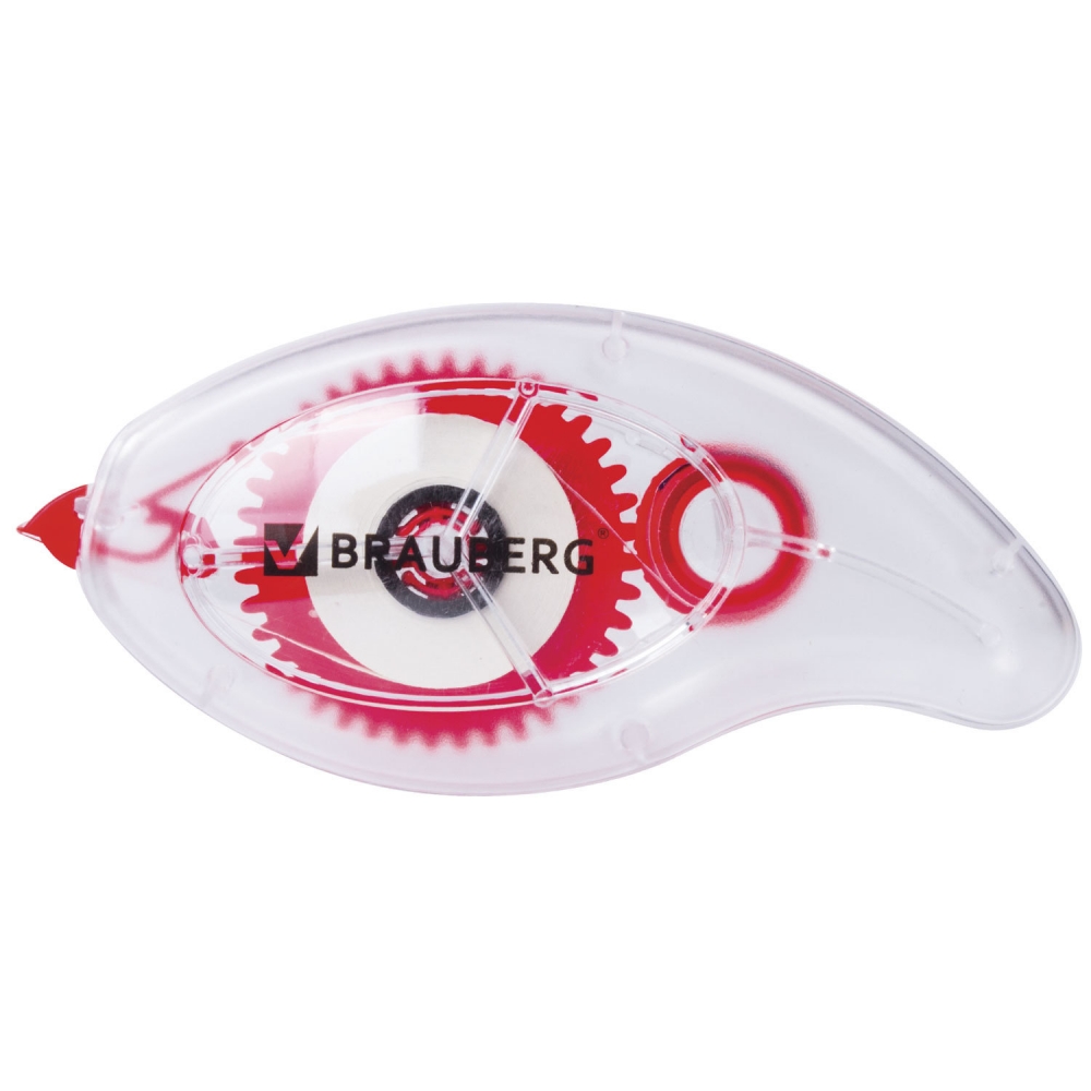 

Набор из 12 шт, Корректирующая лента Brauberg Red Power (222053), Прозрачный