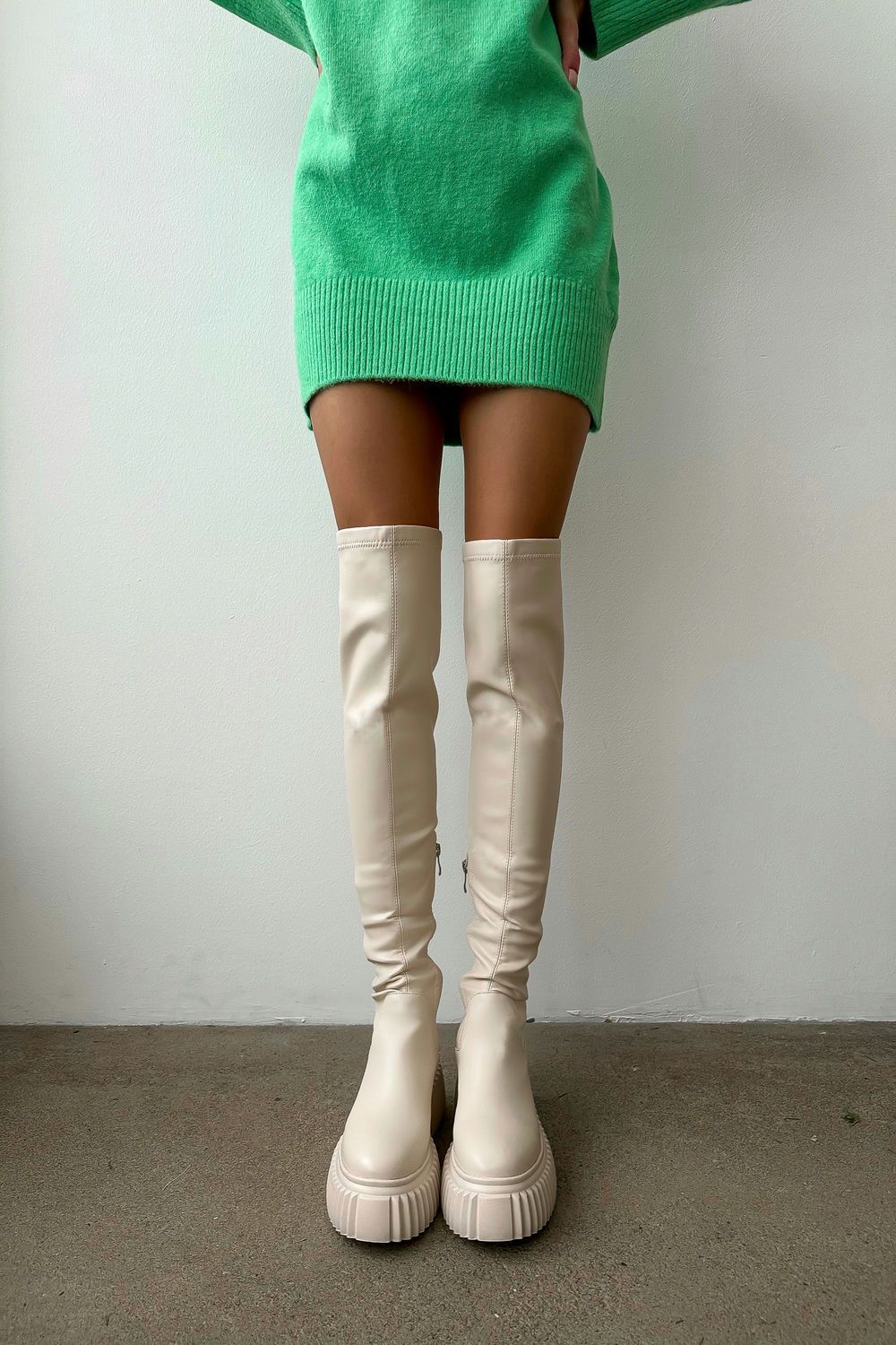 

Ботфорты женские Sbalo K457 белые 38 RU, Белый, K457