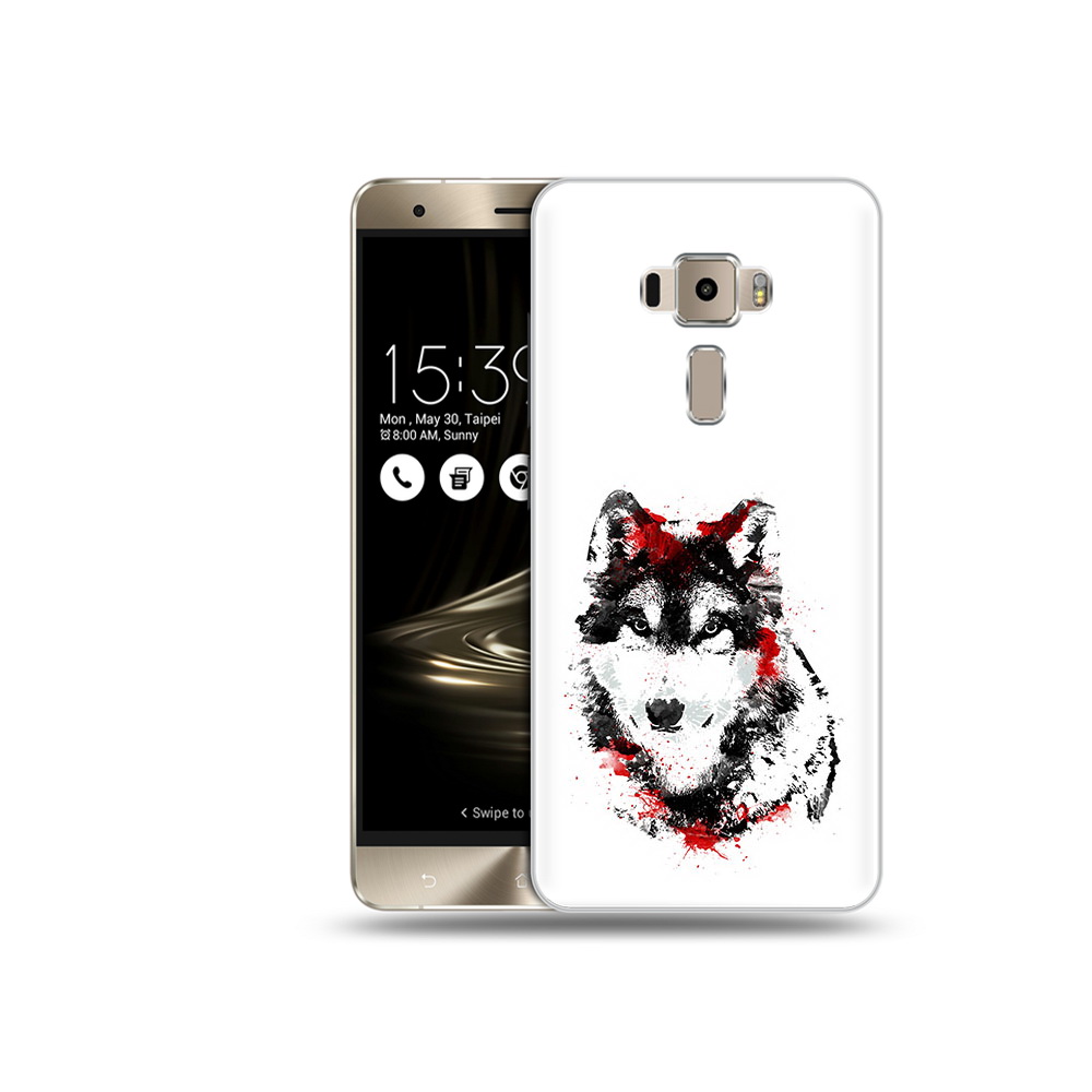 

Чехол MyPads Tocco для Asus ZenFone 3 Neo (ZE520KL) кровавый волк (PT38045.651.416), Прозрачный, Tocco