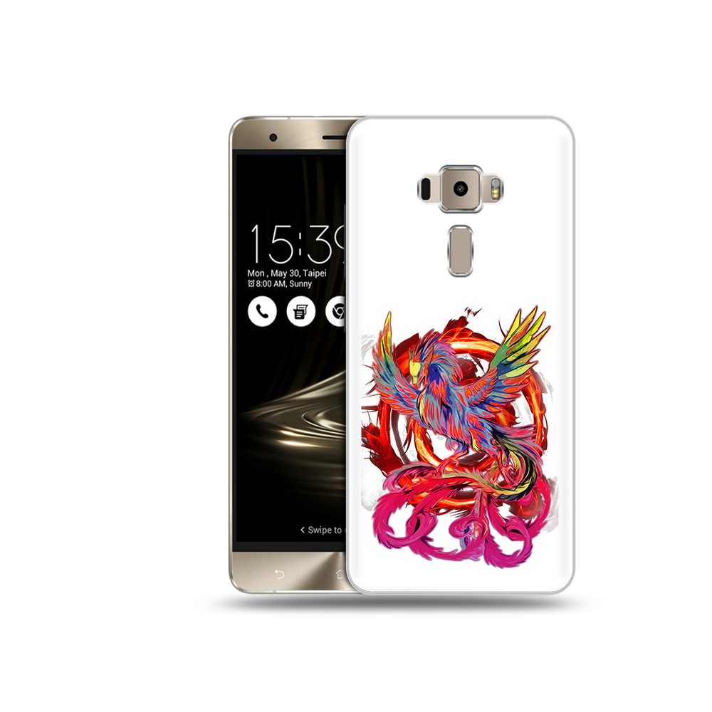 

Чехол MyPads Tocco для Asus ZenFone 3 Neo (ZE520KL) красочный феникс (PT38045.651.414), Прозрачный, Tocco