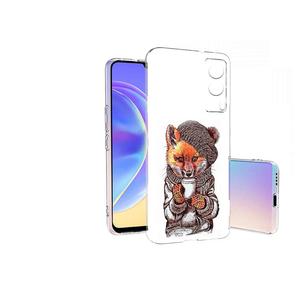 

Чехол MyPads Tocco для Vivo V21E лиса в шапке (PT161736.380.437), Tocco