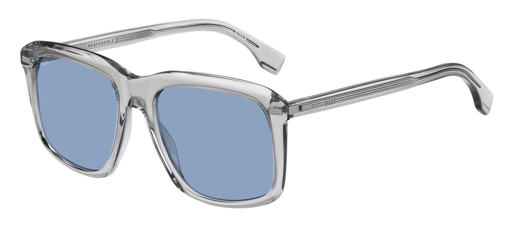 

Солнцезащитные очки мужские HUGO BOSS HUB-205129KB755KU, серый, HUB-205129KB755KU