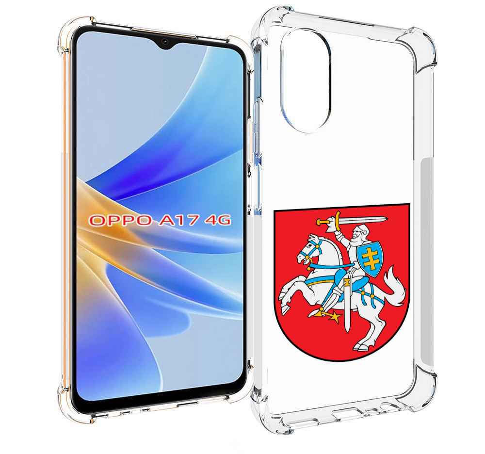 

Чехол MyPads герб-литва для OPPO A17, Прозрачный, Tocco