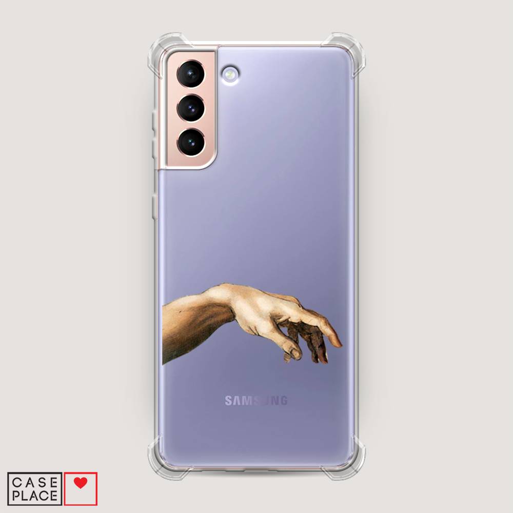 фото Противоударный силиконовый чехол "creazione di adamo 1" на samsung galaxy s21 + awog