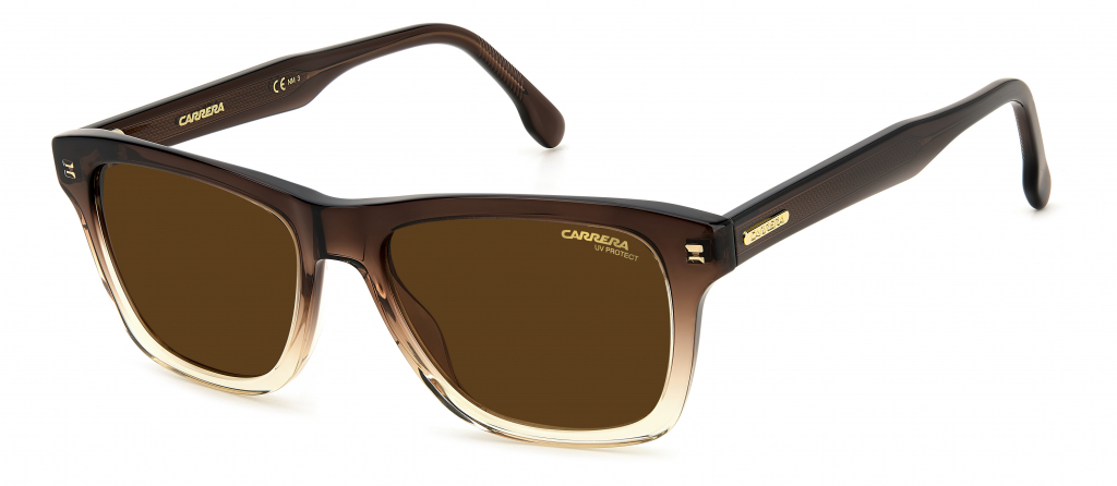 фото Солнцезащитные очки мужские carrera car-2043220my5370, бежево-коричневый