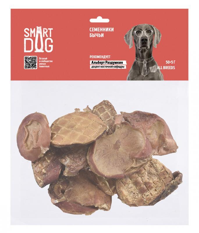 фото Лакомства для собак smart dog семенники бычьи, 50 г, 8 шт