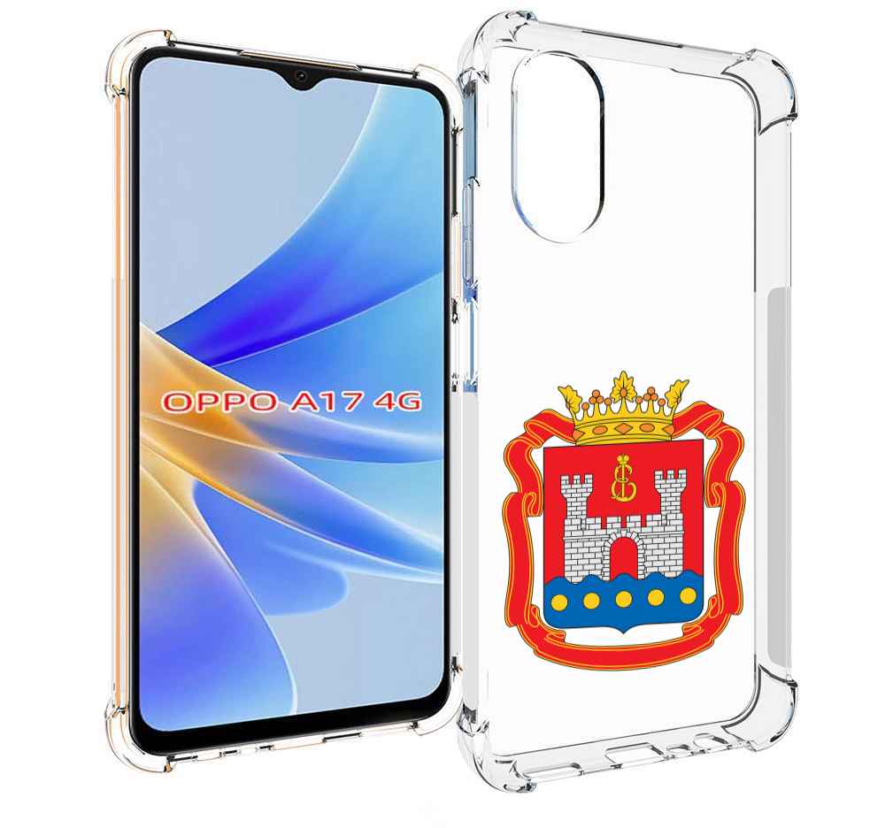 

Чехол MyPads герб-калининградская-область для OPPO A17, Прозрачный, Tocco