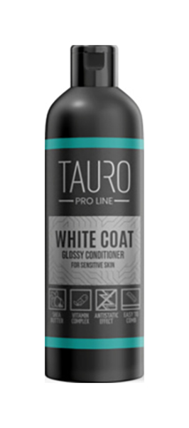 фото Бальзам разглаживающий tauro pro line white coat 250 мл
