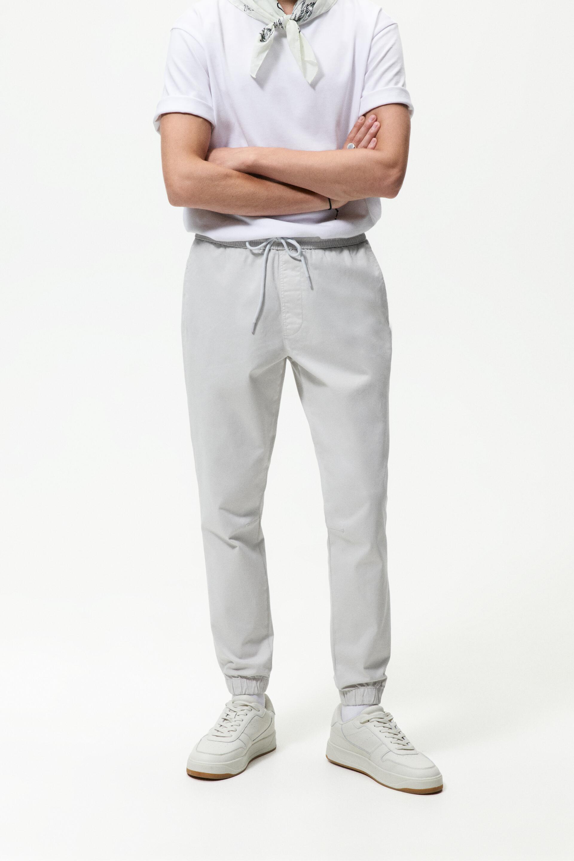 

Брюки мужские ZARA 06786350 серые M (доставка из-за рубежа), Серый, 06786350
