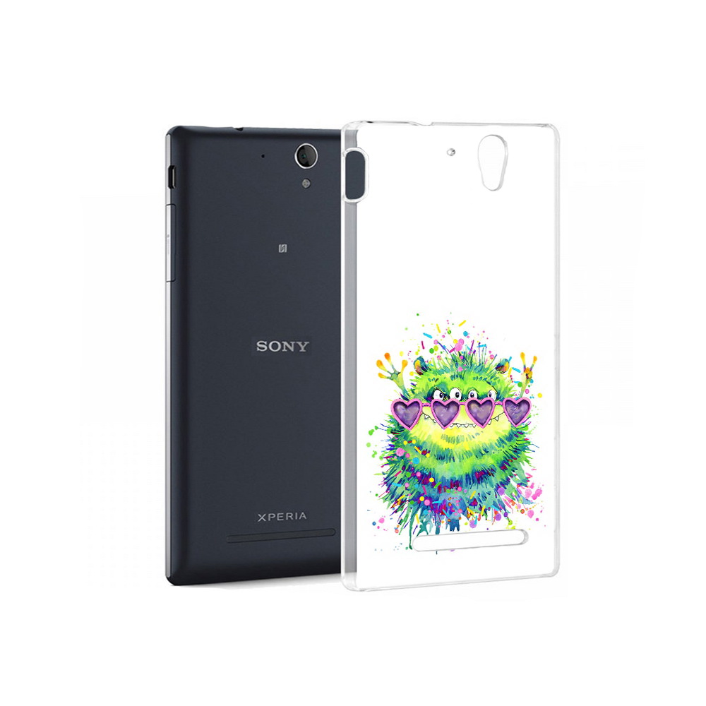 

Чехол MyPads Tocco для Sony Xperia C5 Ultra Пушистый персонаж (PT16261.253.142), Прозрачный, Tocco