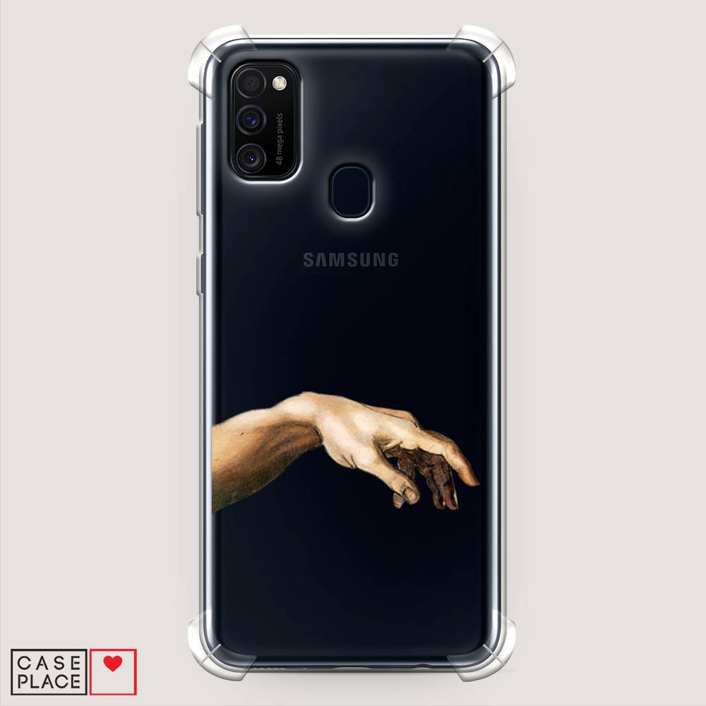 фото Противоударный силиконовый чехол "creazione di adamo 1" на samsung galaxy m30s awog