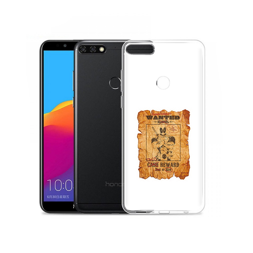

Чехол MyPads Tocco для Honor 7C Pro дедпул (PT113786.47.317), Прозрачный, Tocco