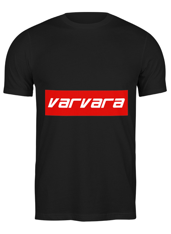 

Футболка мужская Printio Varvara черная M, Черный, Varvara