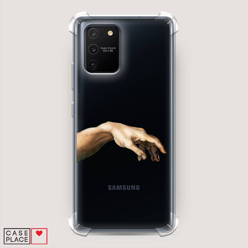 фото Противоударный силиконовый чехол "creazione di adamo 1" на samsung galaxy a91 awog