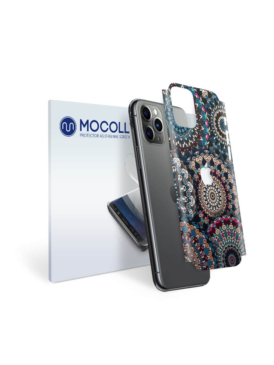 

Пленка защитная MOCOLL для задней панели Apple iPhone 11 Богемный узор Искон