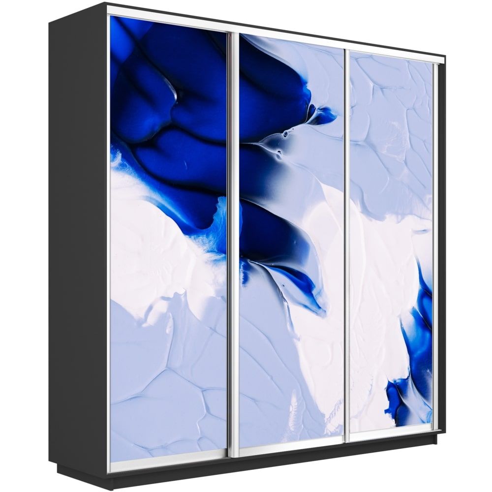 

Шкаф-купе Е1 Экспресс Фото Фотопечать 160х60х220, Серый диамант, Фотопечать