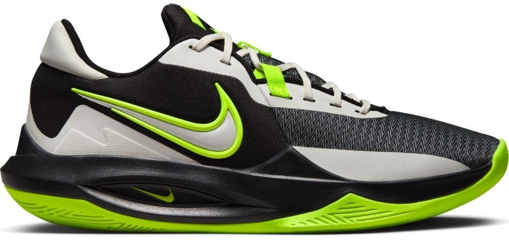 

Кроссовки унисекс Nike NIKE PRECISION VI черные 7.5 US, Белый, NIKE PRECISION VI