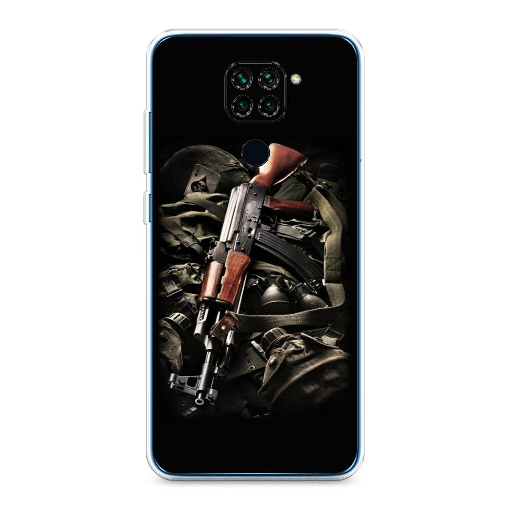 фото Силиконовый чехол "автомат" на xiaomi redmi note 9 awog