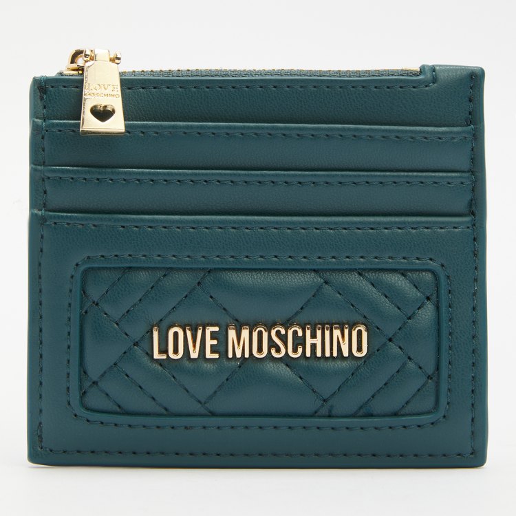 Кредитница женская Love Moschino JC5685PP сине-зеленая