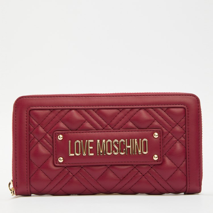 Кошелек женский Love Moschino JC5600PP FW23 бордовый