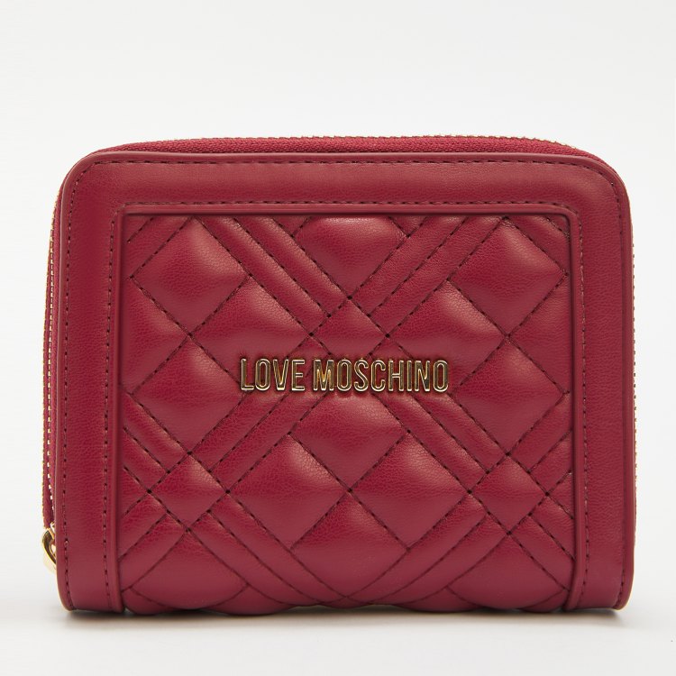 Кошелек женский Love Moschino JC5634PP FW24 бордовый