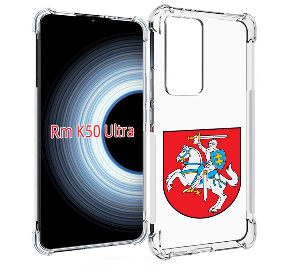 

Чехол MyPads герб-литва для Xiaomi 12T / Redmi K50 Ultra, Прозрачный, Tocco