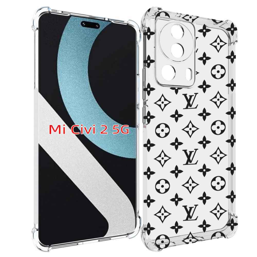 

Чехол MyPads стильный-принт-на для Xiaomi Civi 2, Прозрачный, Tocco