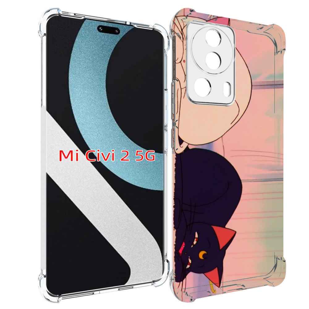 

Чехол MyPads спящие коты для Xiaomi Civi 2, Прозрачный, Tocco
