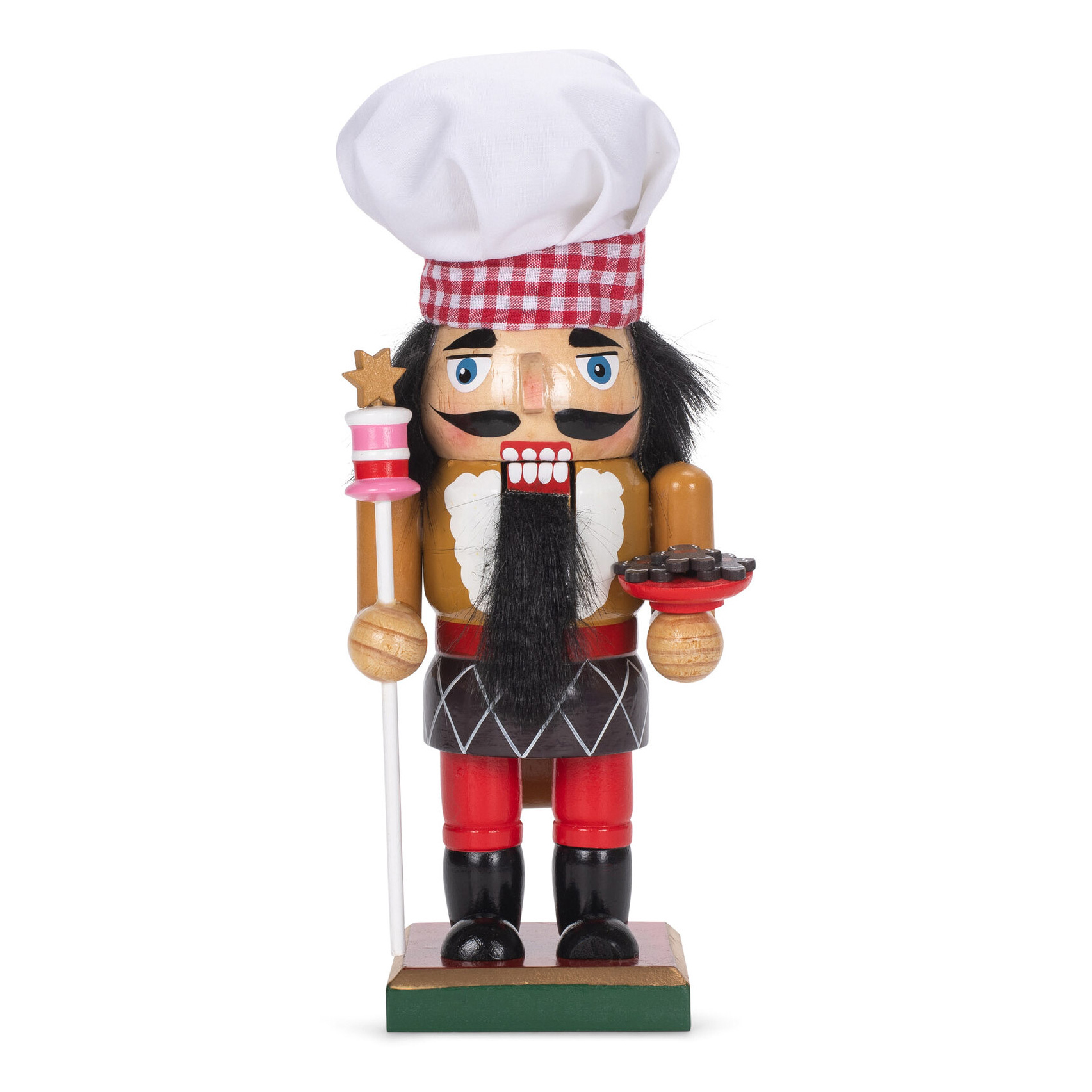 

Елочная игрушка Kurt S. Adler Щелкунчик-повар 22,5 см