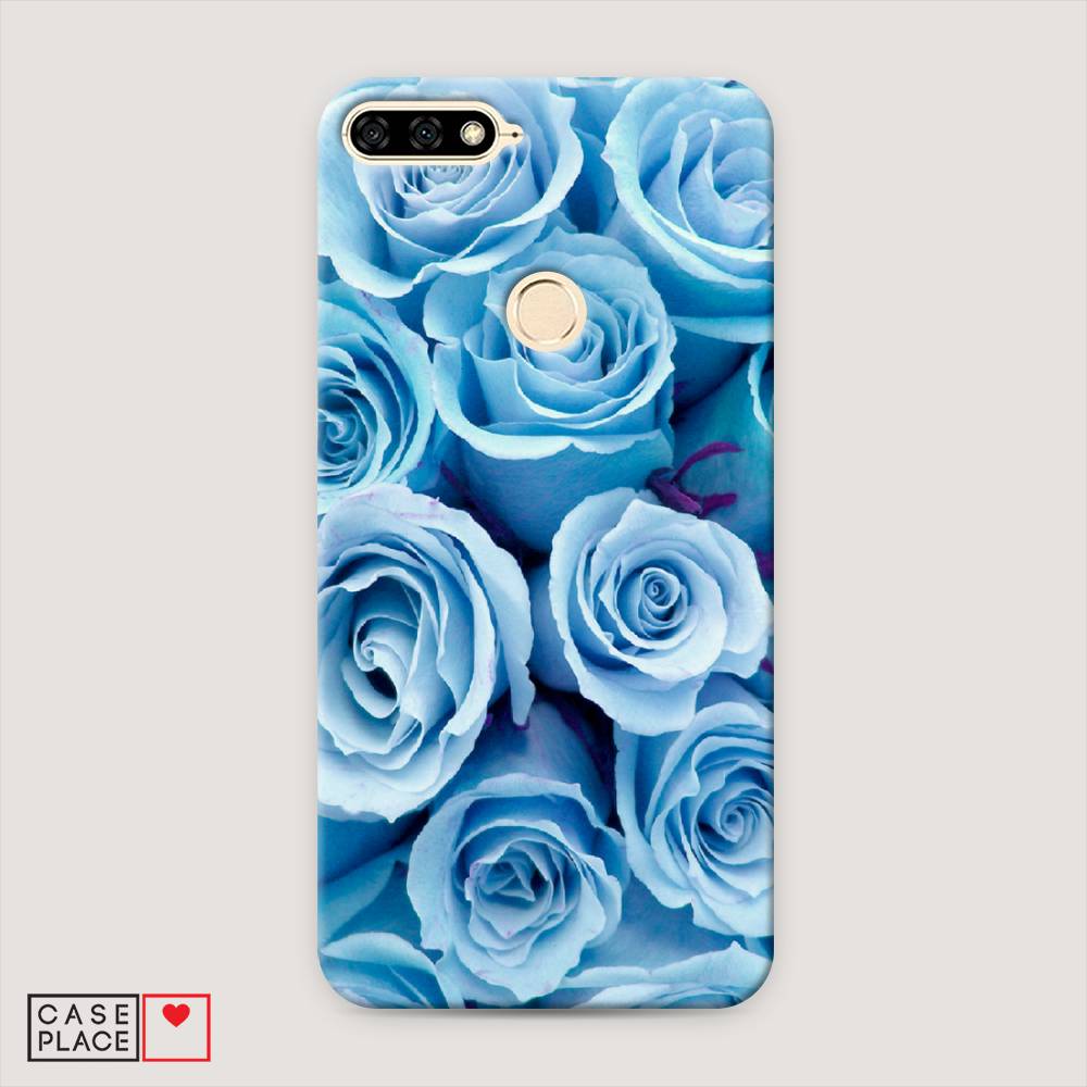 

Чехол Awog "Лазурные розы" для Honor 7A Pro, 65420-6