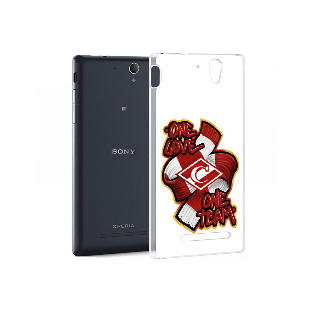 

Чехол MyPads Tocco для Sony Xperia C5 Ultra Одна любовь-Спартак (PT16261.253.126), Прозрачный, Tocco